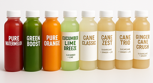 JuiceIN bottles lineup